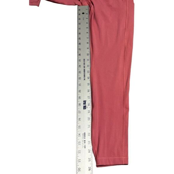 Athleta Leggings Women’s L Pink Ultimate Stash Pocket Tight Pockets 26” Crop - Picture 3 of 14